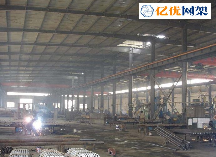 武冈网架生产车间